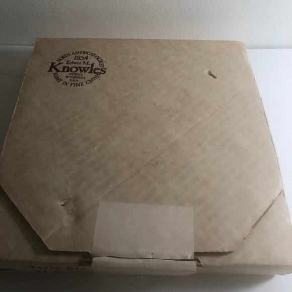 Christmas 1989 Edwin M Knowles JOLLY OLD ST. NICK - Picture 5 of 5